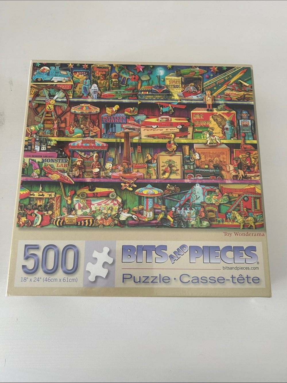 Bits and Pieces Toy Wonderama 500-Piece Puzzle — Colorful Multicolor